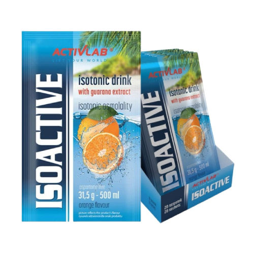 Isoactive izotóniás ital - narancs.