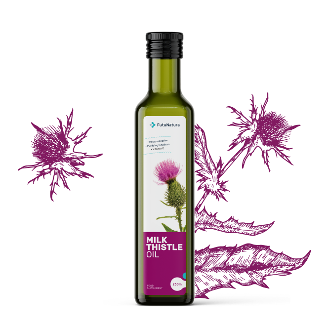 100% Máriatövis magolaj - salaktalanítás és máj