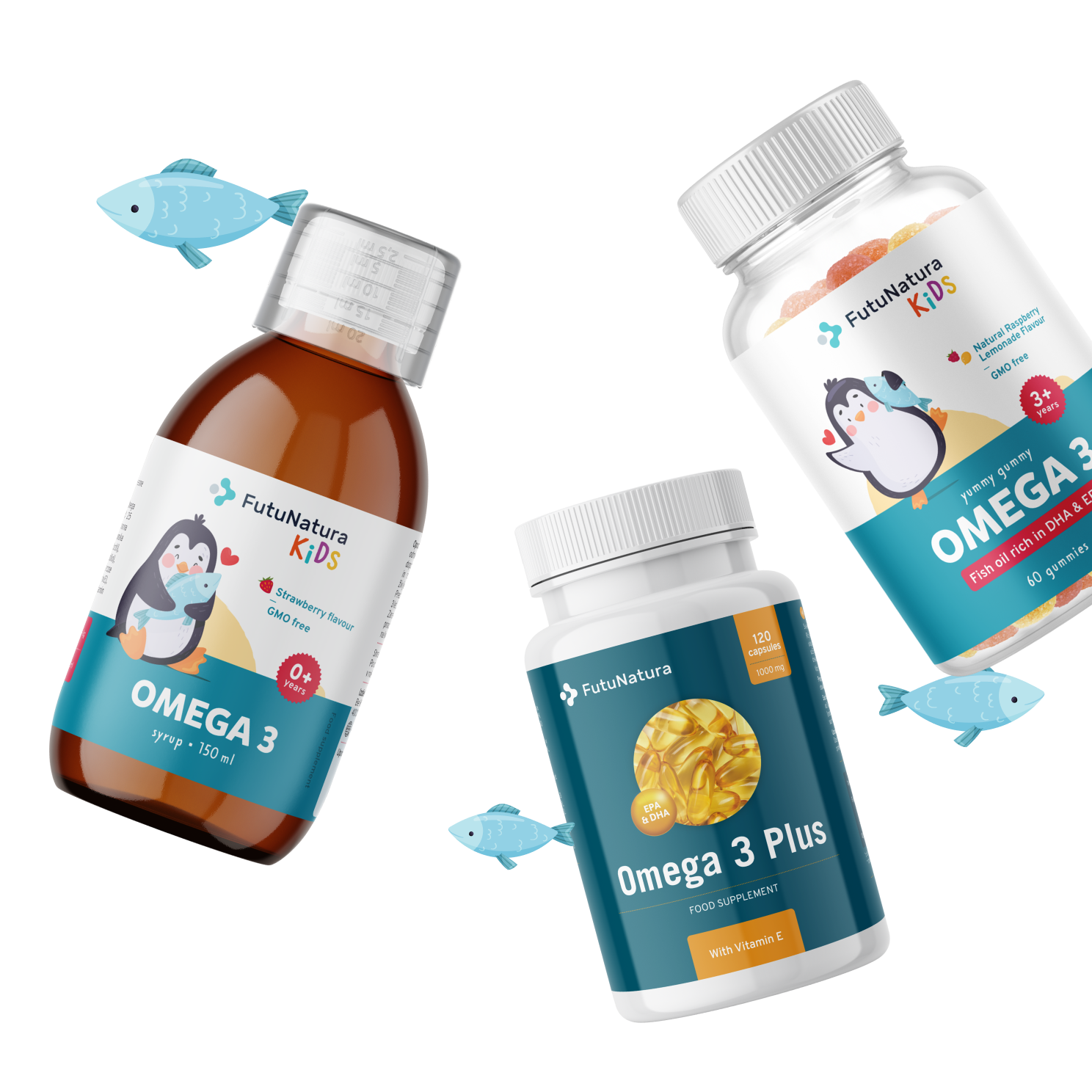 Az omega-3 széles választéka