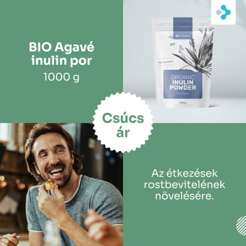 Agave Inulin Cyclists BIO Agave Inulin – Prebiotikum por, 1000 g - FutuNatura.hu