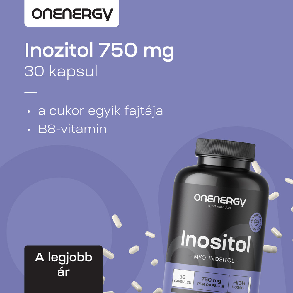 Inozitol 750 mg, 30 kapszula - FutuNatura.hu