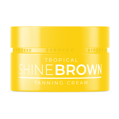 Ragyogó barna napozókrém - Tropic.