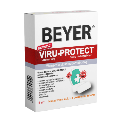 Viru-Protect – rágógumi az immunrendszer számára, 6 rágógumi