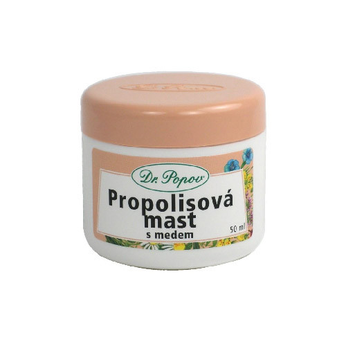 Propolis krém mézzel.