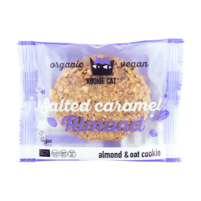 BIO Kookie Cat süti - sós karamell & mandula