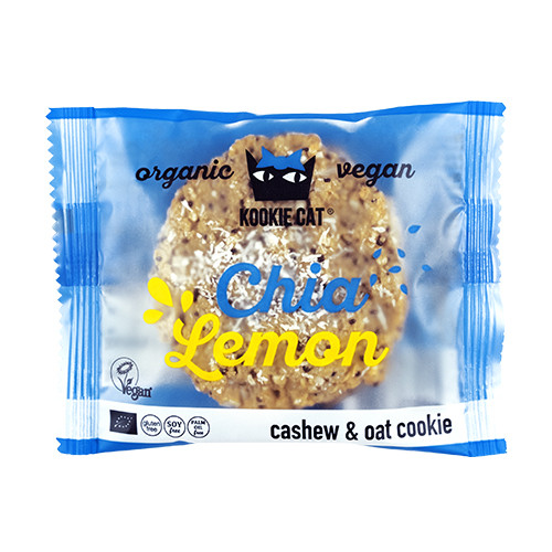 BIO Kookie Cat süti - chia & citrom