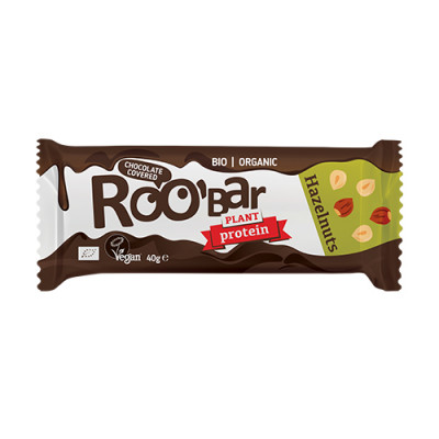 BIO Roobar proteinszelet – mogyoró & csokoládé