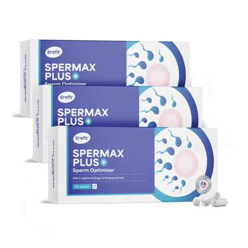 3x SpermaX Plus - spermatámogatás, összesen 180 kapszula