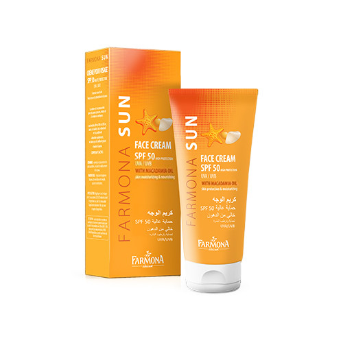 Napvédő krém arcra SPF 50.