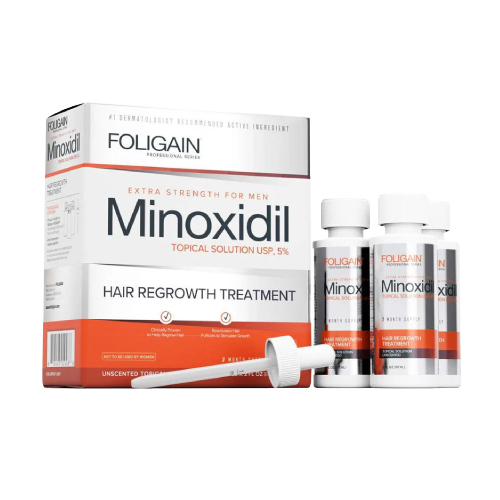 5%-os minoxidil szérum férfiaknak, 180 ml