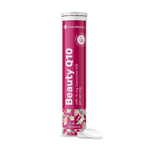 Beauty Q10 – pezsgőtabletta, 20 pezsgőtabletta
