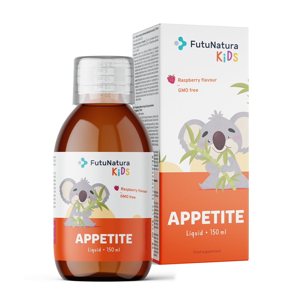 APPETITE – Folyékony étrend-kiegészítő gyerekeknek az étvágyhoz