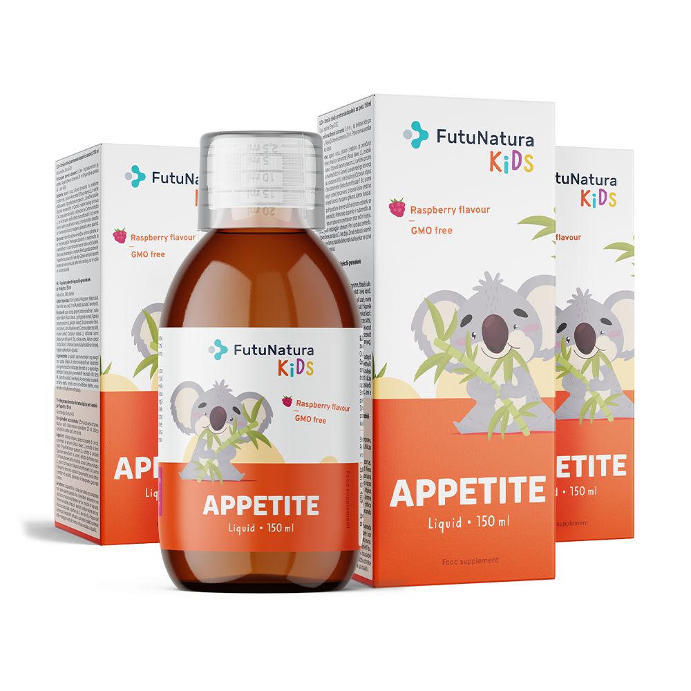 APPETITE – Folyékony étrend-kiegészítő gyerekeknek az étvágyhoz