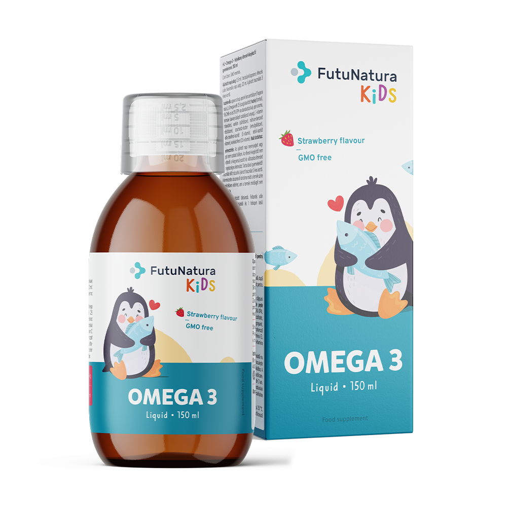 OMEGA 3 – Folyékony étrend-kiegészítő gyerekeknek
