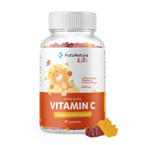 C-VITAMIN – Gumicukor gyerekeknek C-vitaminnal, 60 gumicukor
