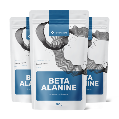 3x Béta-alanin por, összesen 1500 g