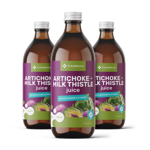 3x Articsóka - és máriatövislé, összesen 1500 ml
