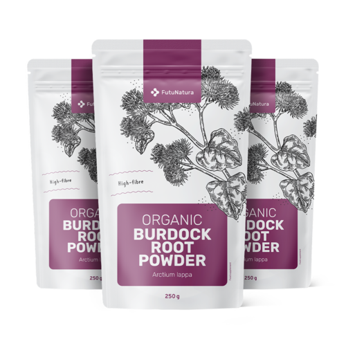 3x BIO Bojtorjángyökér – por, összesen 750 g