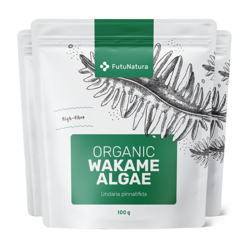 3x BIO Wakame alga, összesen 300 g