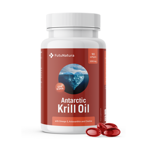 Krill olaj 1200 mg, 90 lágy kapszula