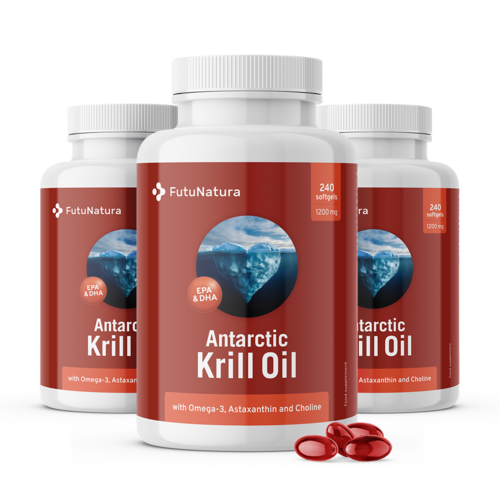 3x Krill olaj 1200 mg, összesen 720 lágy kapszula