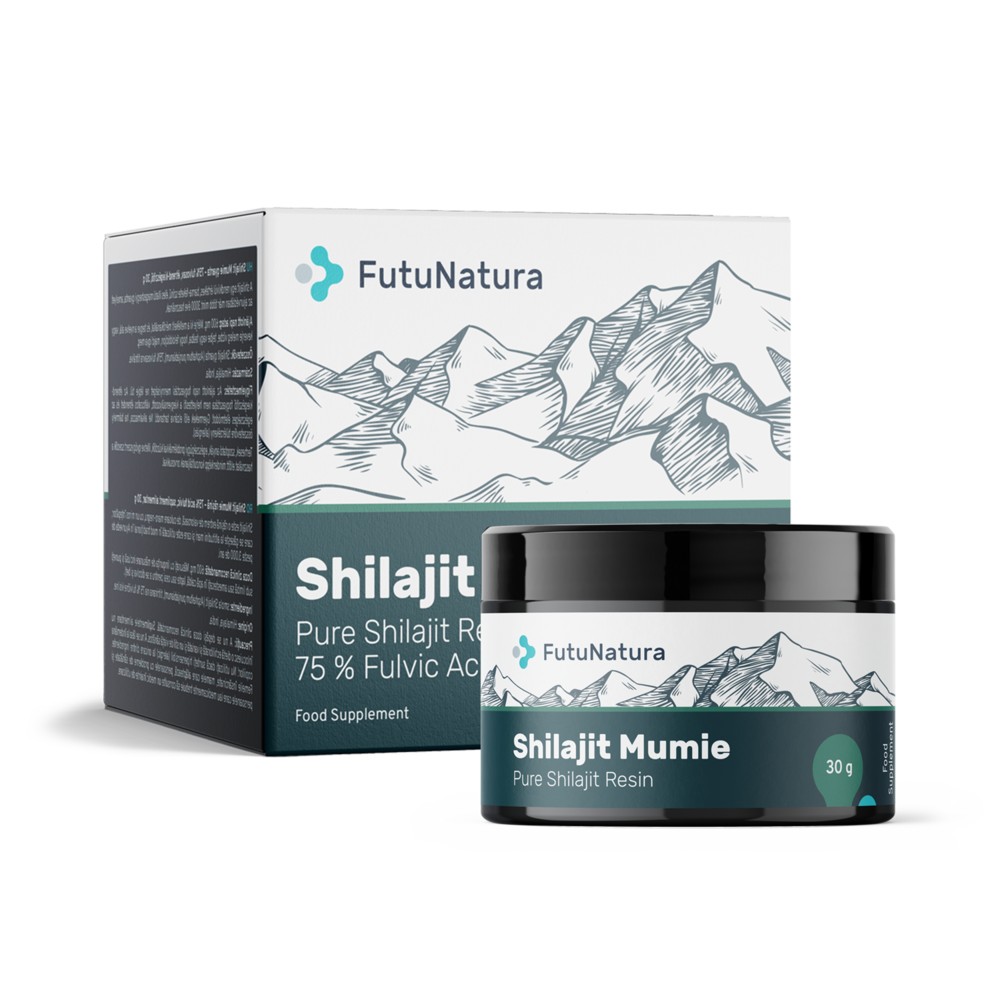 Shilajit Mumie gyantája - 75% fulvinsav.