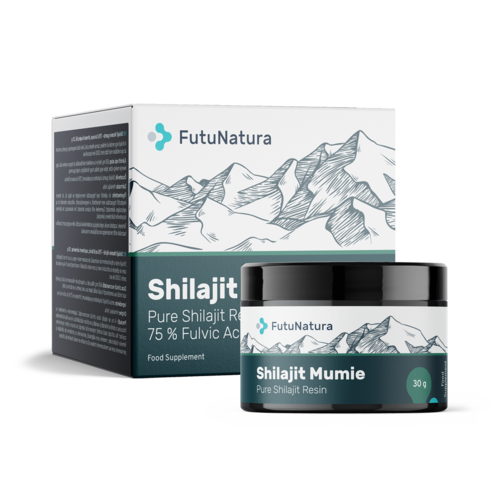 Shilajit Mumie gyanta – 75 % fulvosav, 30 g
