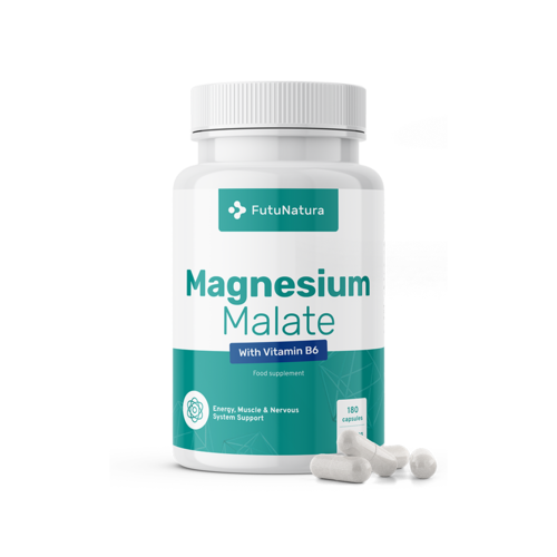 Magnézium-malát 2000 mg, 180 kapszula
