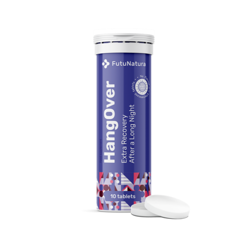 HangOver – pezsgőtabletta, 10 pezsgőtabletta