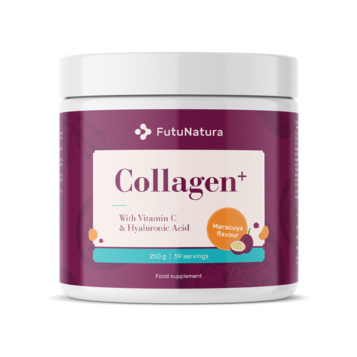 Kollagén + C-vitamin + hialuronsav