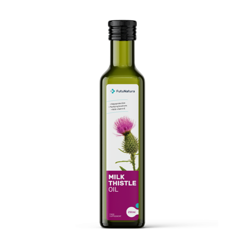 100% Máriatövis magolaj - salaktalanítás és máj, 250 ml