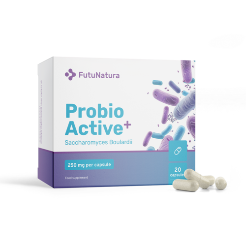 Probio Active PLUS – Saccharomyces boulardii 250 mg, 20 kapszula