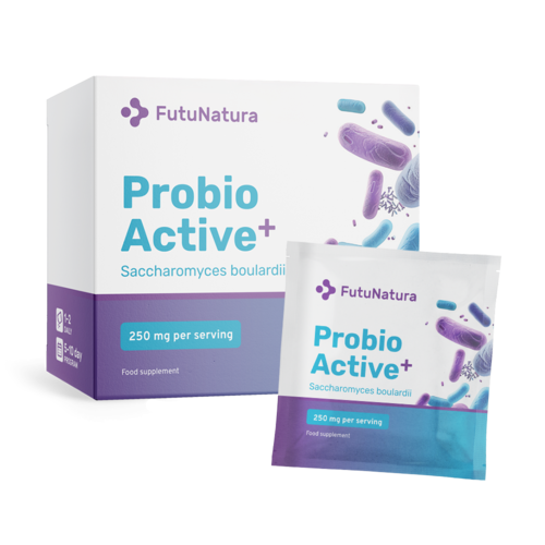 Probio Active PLUS - Saccharomyces boulardii 250 mg, 10 tasak