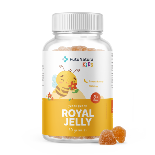 ROYAL JELLY  – Gumicukor gyerekeknek méhpempővel, 30 gumicukor