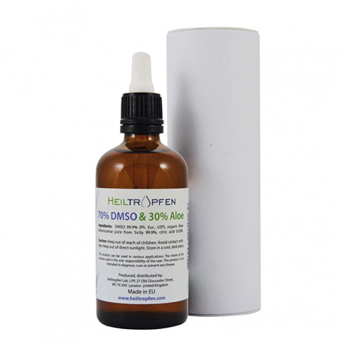 99,9% DMSO + sok aloe s pipeto = 99,9% DMSO + sok aloe levél kivonat pipettával.