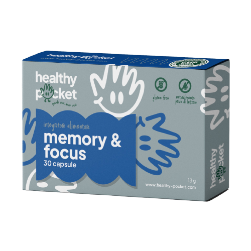Memory & Focus – brahmi és rózsagyökér tartalmú komplex, 30 kapszula