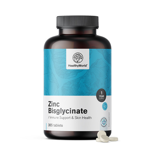Cink-biszglicinát 15 mg tablettákban