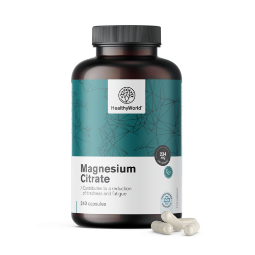 Magnézium-citrát 234 mg, 240 kapszula