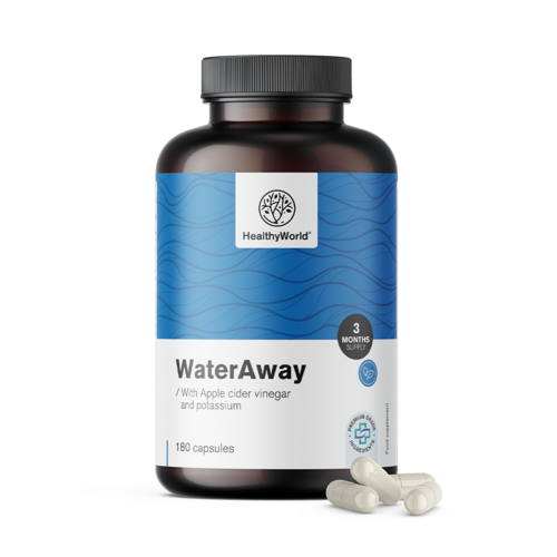 WaterAway – vízelvezető kapszulák, 180 kapszula