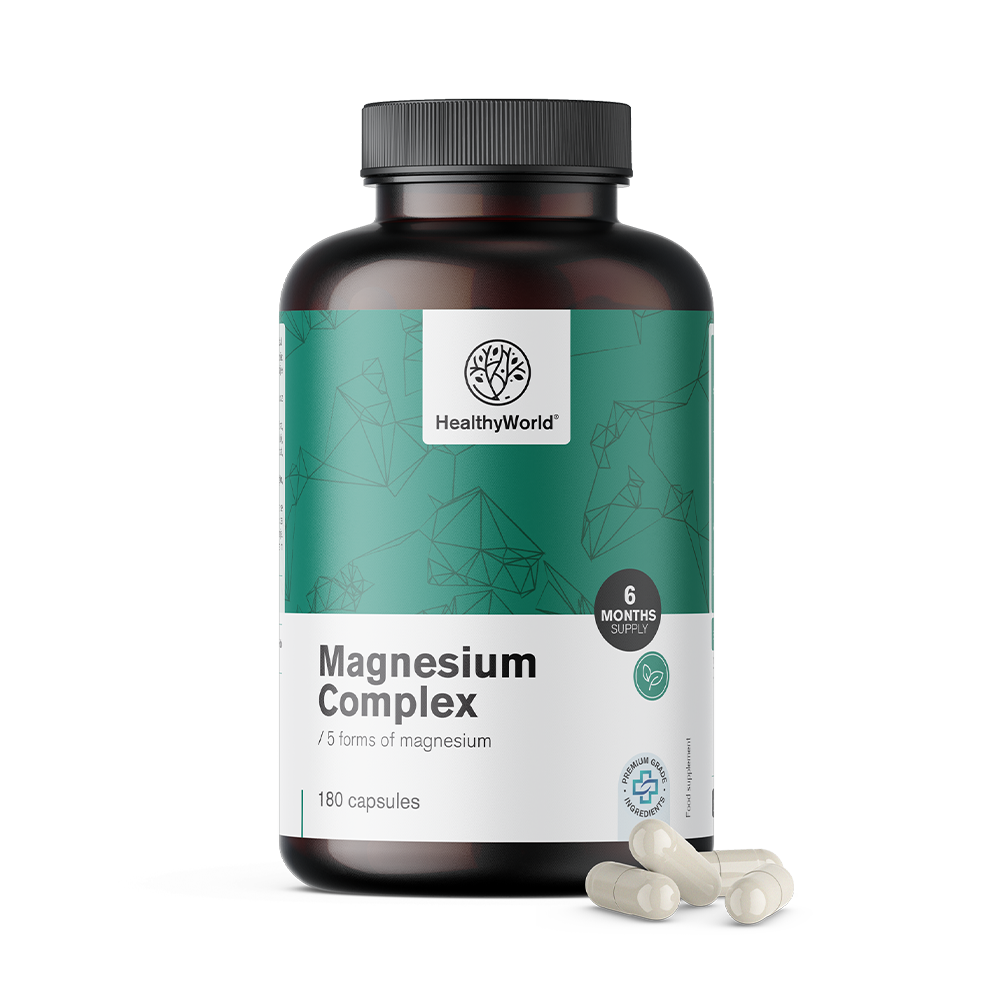 Magnézium komplex 5 formában magnéziummal