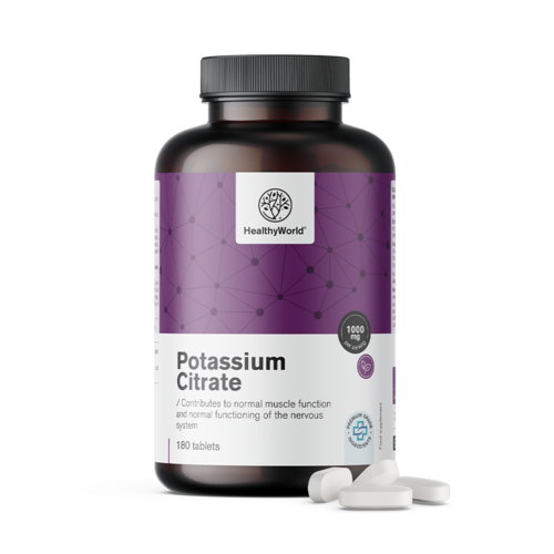 Kálium-citrát 1000 mg, 180 tabletta