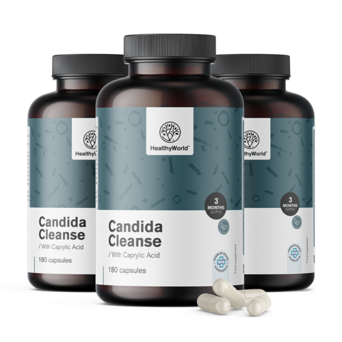 3x Candida Cleanse, összesen 540 kapszula