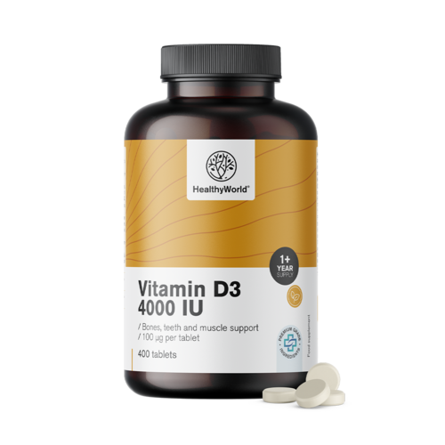 Vitamin D3 4000 NE XL kiszerelésben
