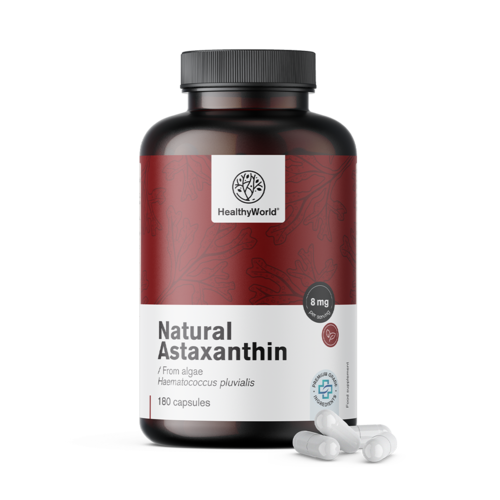 Természetes asztaxantin 160 mg, 180 kapszula