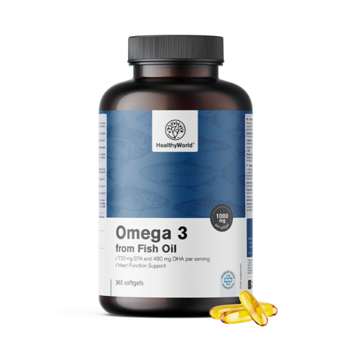 Omega-3 1000 mg EPA-val és DHA-val
