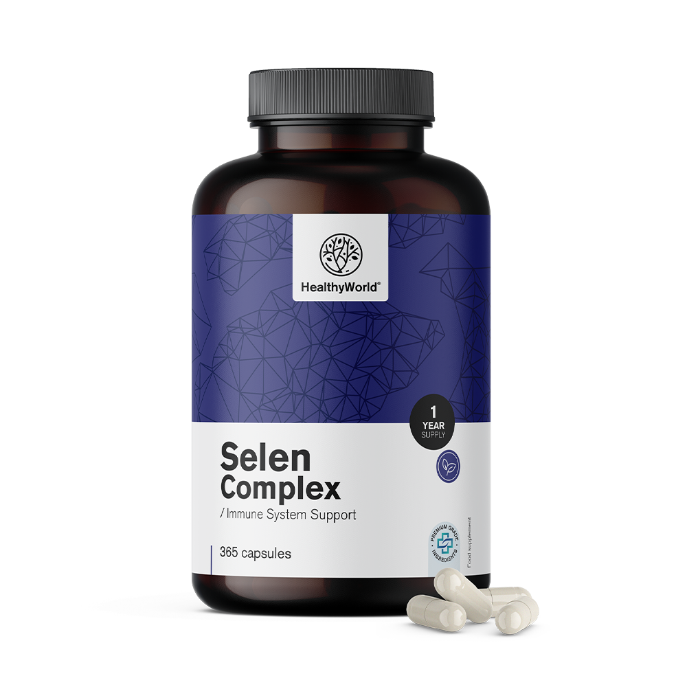 Szelén komplex 200 µg 3 formájú szelénnel