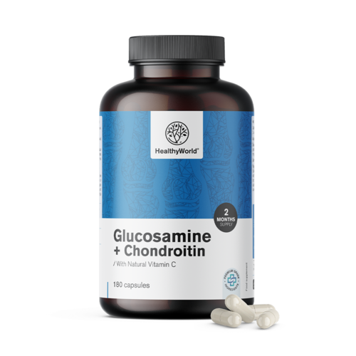 Glükozamin + kondroitin C-vitaminnal