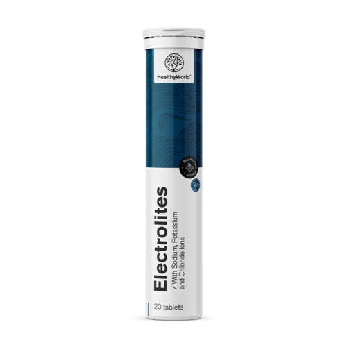 Elektrolitok – pezsgőtabletta, 20 pezsgőtabletta