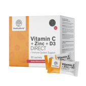 C-vitamin 500 + Cink + D3 DIRECT, 30 tasak