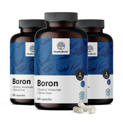 3x Bór 3 mg, összesen 1095 kapszula